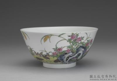 图片[2]-Bowl with birds and flowers in falangcai painted enamels, Qing dynasty, Yongzheng reign (1723-1735)-China Archive